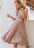 Boho Chic Midi Dress Ruby